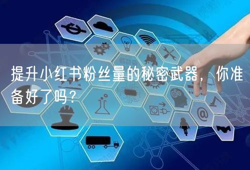 提升小红书粉丝量的秘密武器,你准备好了吗?